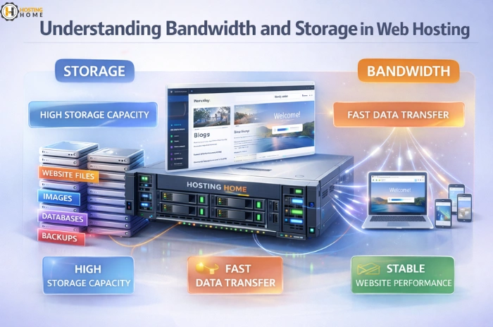 Understanding Bandwidth and Storage in Web Hosting