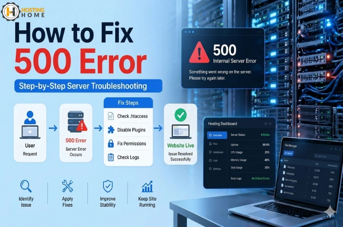 Fix 500 Internal Server Error