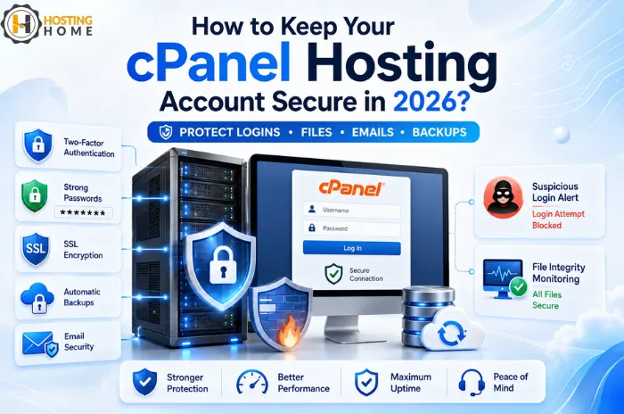How to Keep Your cPanel Hosting Account Secure in 2026