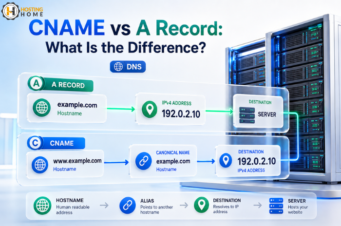 CNAME vs A Record What Is the Difference