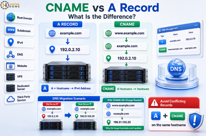 CNAME vs A Record