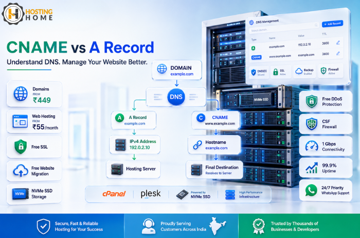 Domains and Hosting at Hosting Home